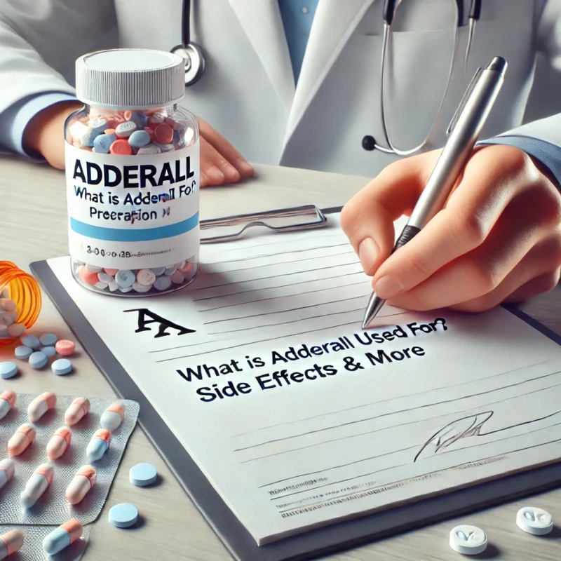 Adderall - What Is Adderall Used For?, Side Effects More