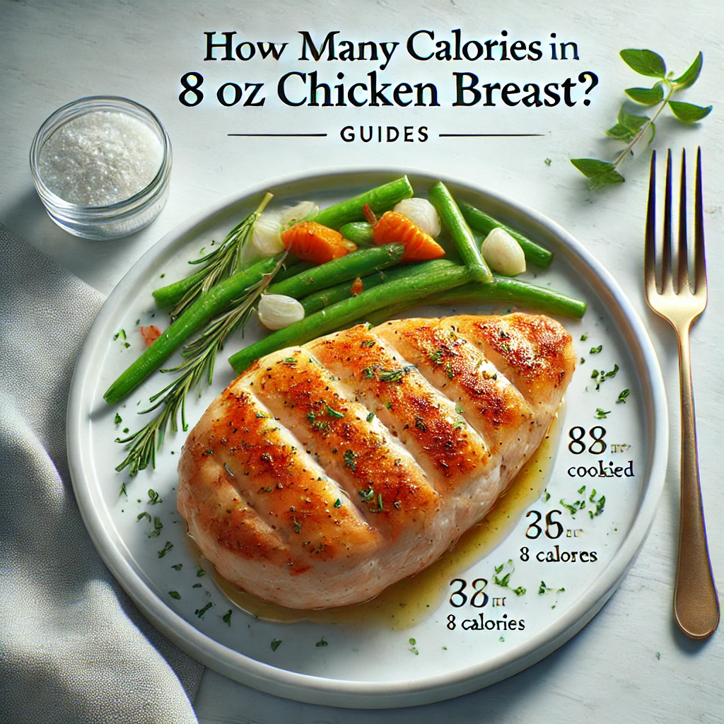 How many calories in 8 oz chicken breast? - Guides