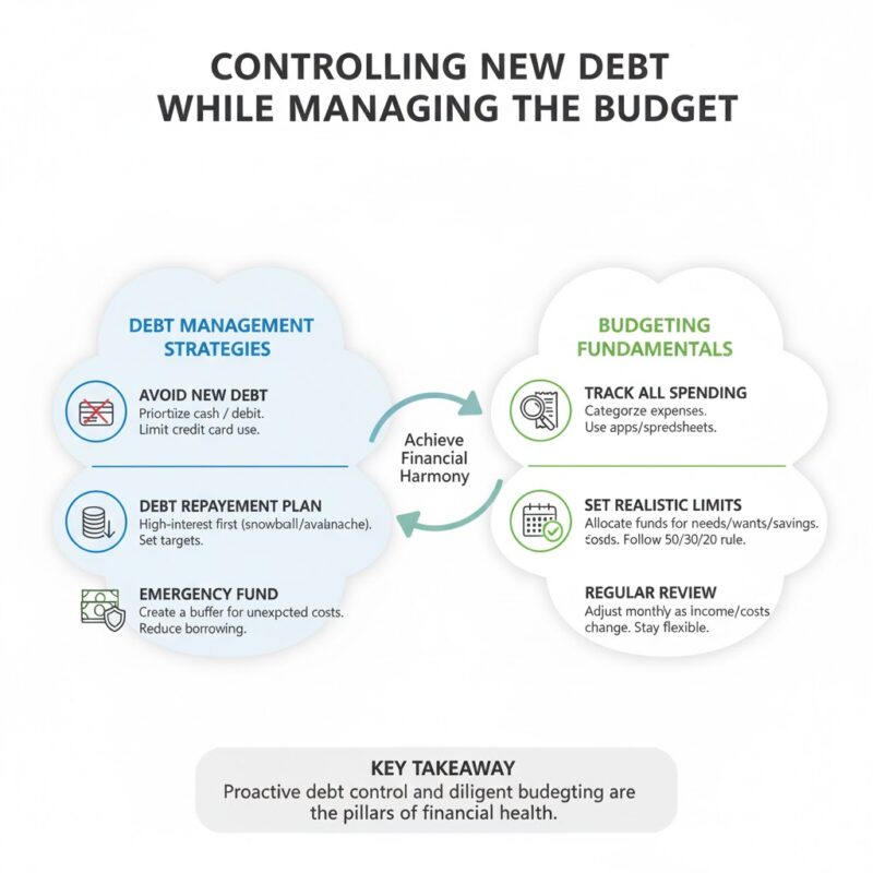 Controlling New Debt While Managing the Budget