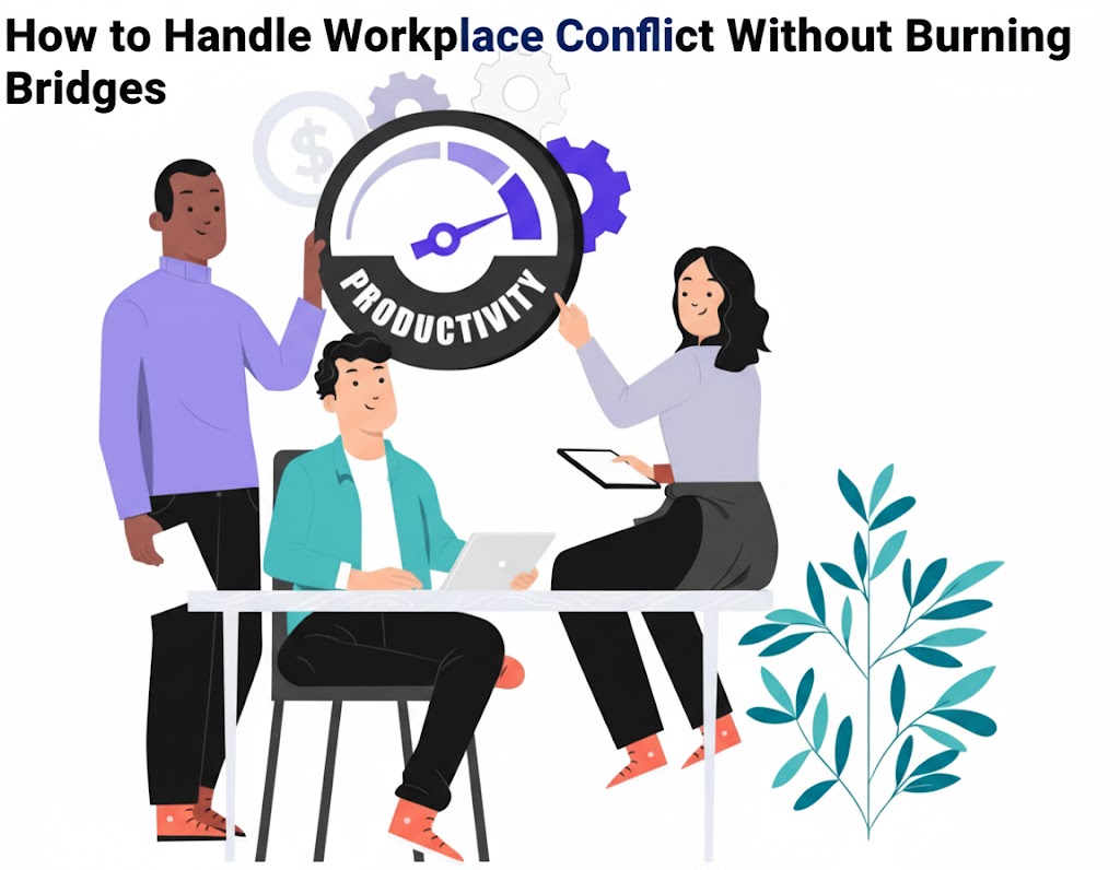How to Handle Workplace Conflict Without Burning Bridges