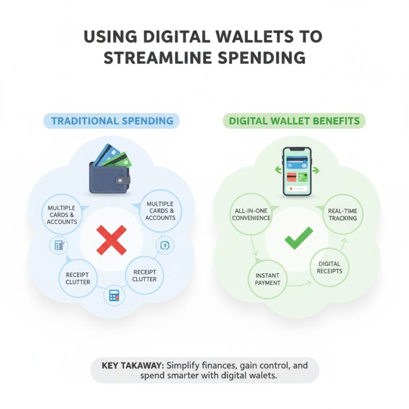 Using Digital Wallets to Streamline Spending