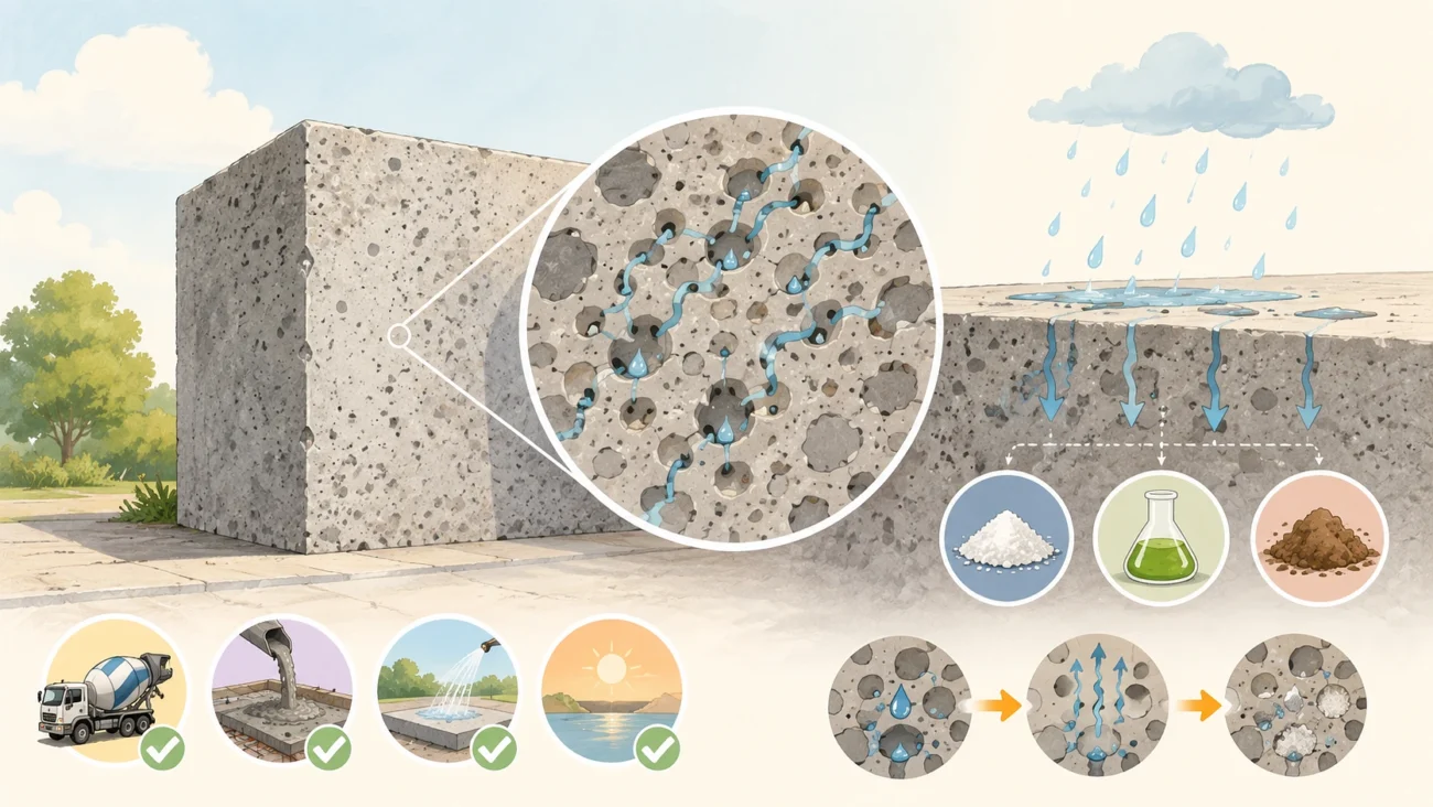 he Surface May Look Solid, But Concrete Has A Complex Structure