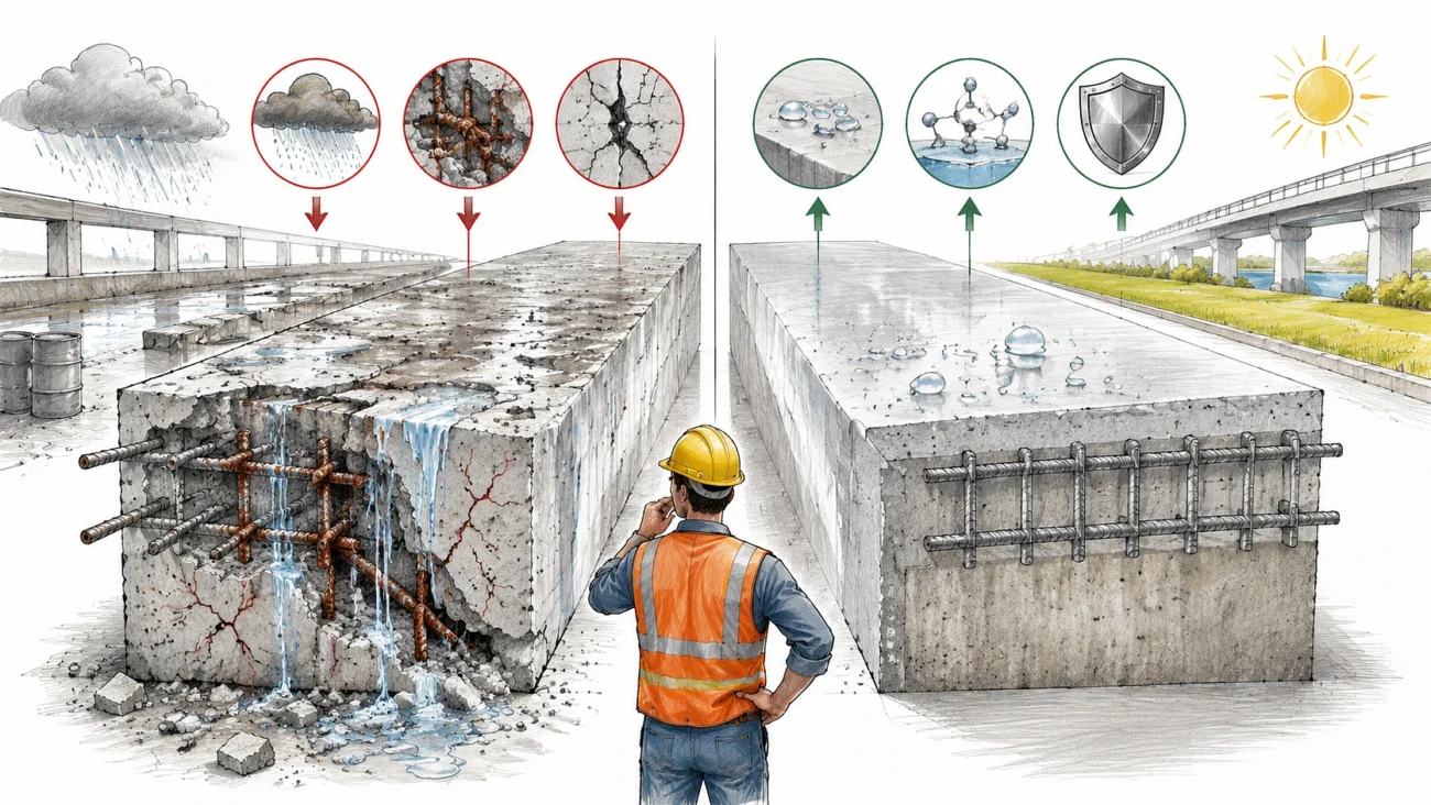 Why New Concrete Still Needs Protection From the Elements